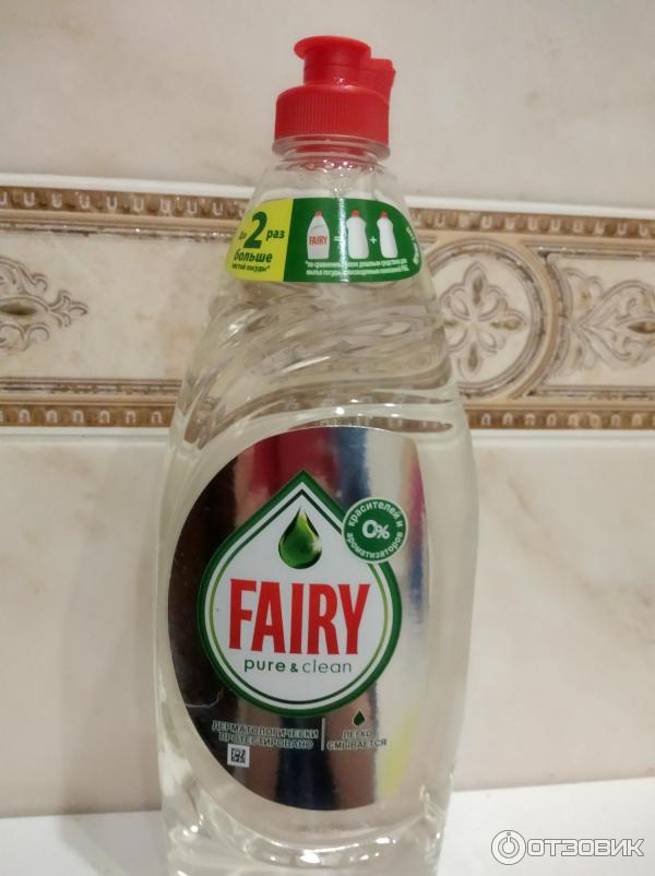 Средство для мытья посуды Fairy Pure & Clean фото