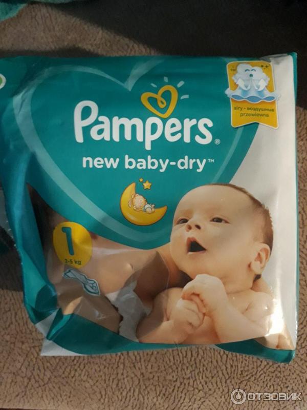 Подгузники Pampers New Baby-Dry фото