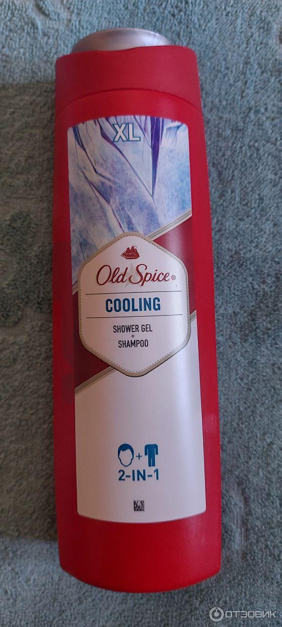 Гель для душа + шампунь для мужчин Old Spice Охлаждающий фото