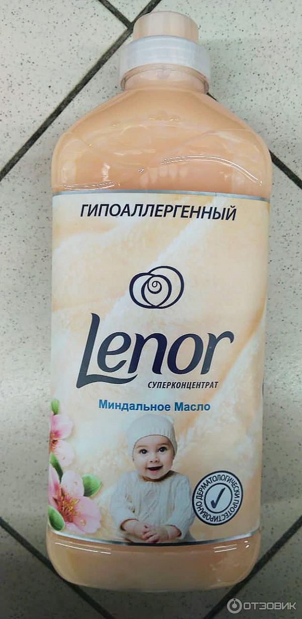 Концентрированный кондиционер для белья Lenor для чувствительной кожи фото