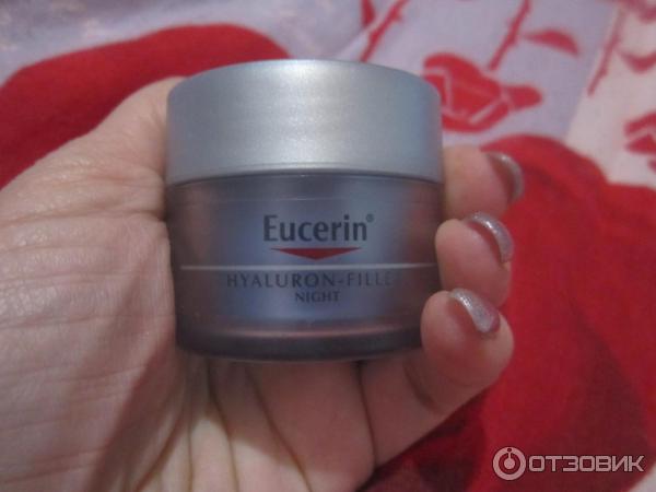 Ночной крем Eucerin Hyaluron-Filler фото