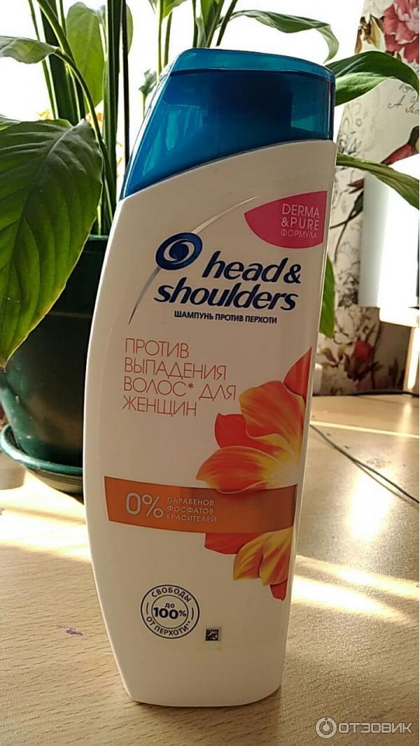 Шампунь против перхоти Head & Shoulders против выпадения волос для женщин фото