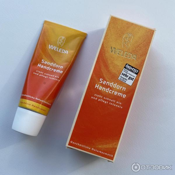 Крем для рук с облепихой Weleda Sanddorn Handcreme фото