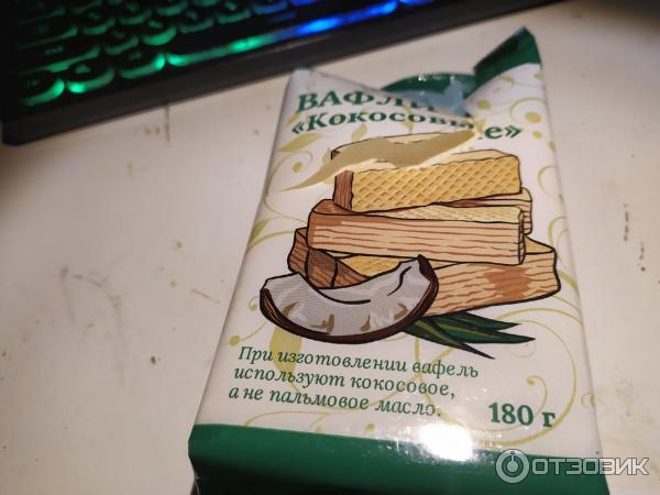 Вафли ВкусВилл Кокосовые фото