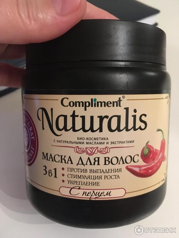 Маска для волос Compliment Naturalis 3 в 1 С перцем фото