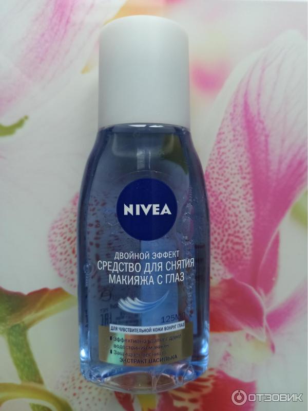 Средство для удаления макияжа с глаз Nivea Двойной эффект фото