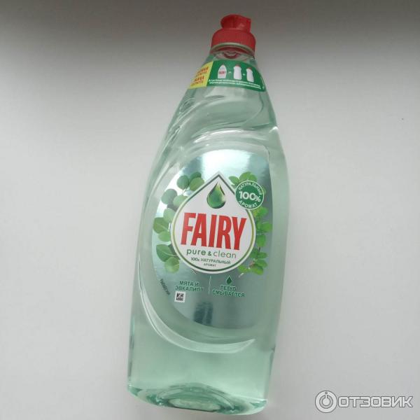 Средство для мытья посуды Fairy Pure & Clean фото