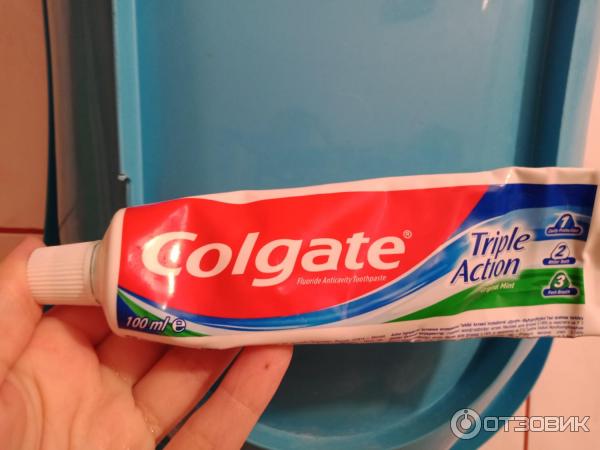 Зубная паста Colgate Тройное действие фото