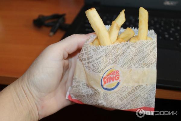 Картофель фри Burger king фото