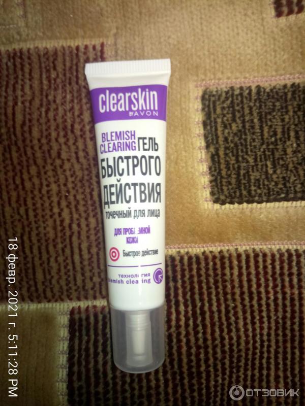 Гель быстрого действия Avon Clearskin Blemish Clearing фото