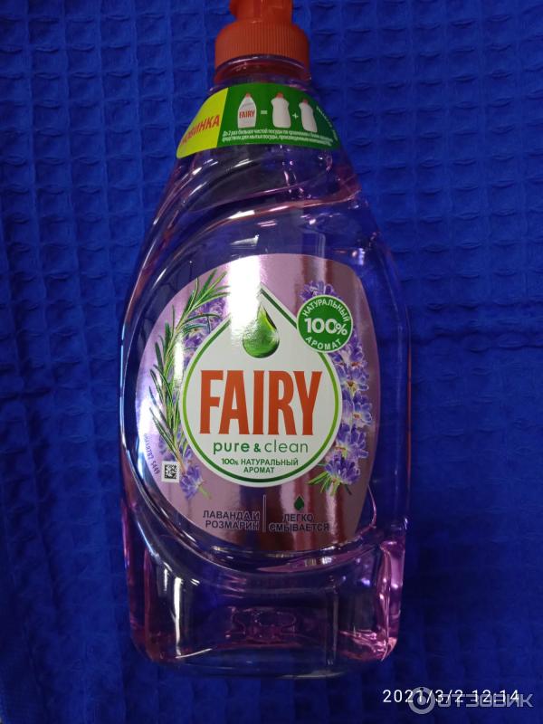 Средство для мытья посуды Fairy Pure & Clean фото