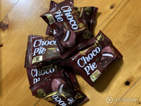 Печенье Lotte Choco Pie фото