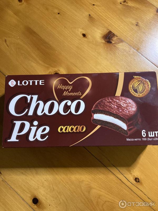 Печенье Lotte Choco Pie фото