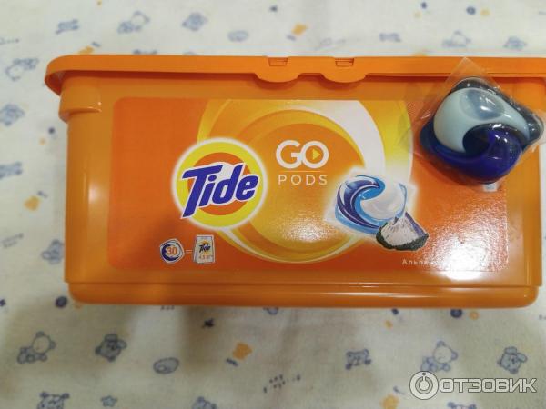 Капсулы для стирки TIDE Go Pods фото