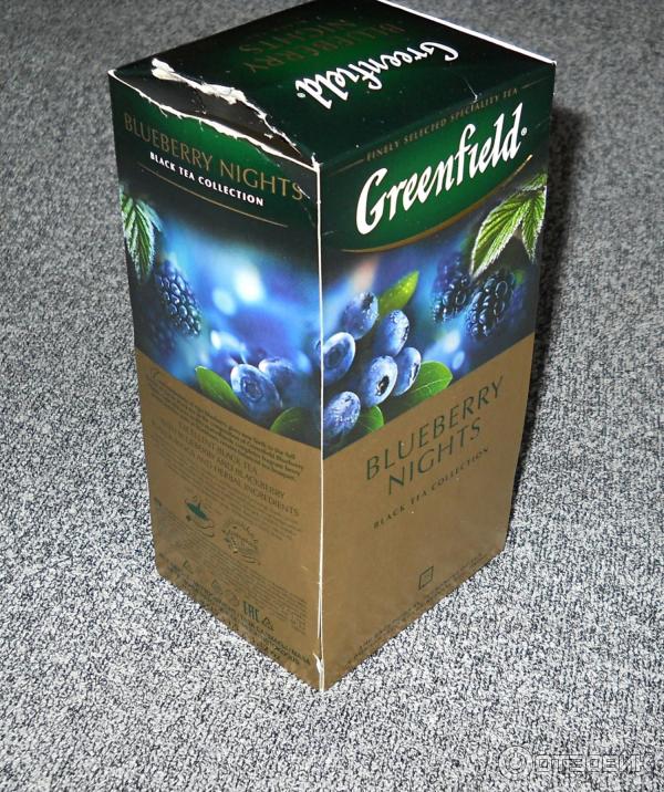 Чай Greenfield Blueberry Night фото