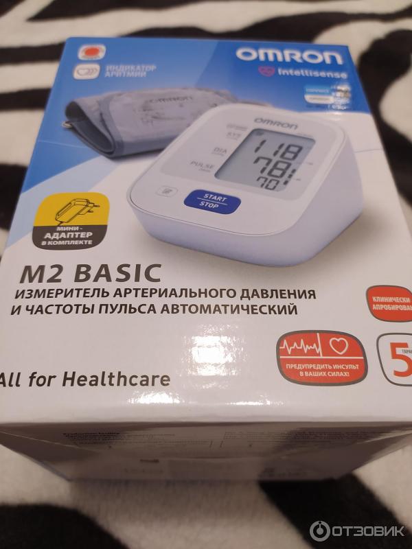 Тонометр автоматический Omron M2 Basic фото