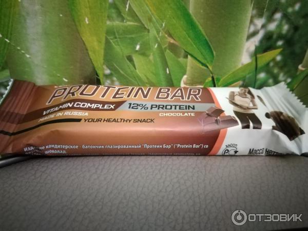 Протеиновый батончик Protein Bar Vitamin complex шоколад фото