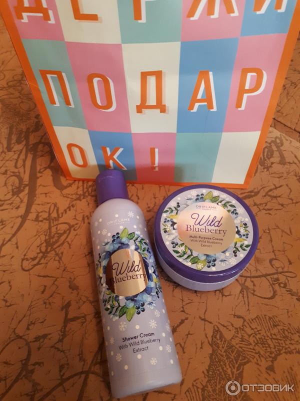 Крем для тела и лица Oriflame Wild Bluberry фото