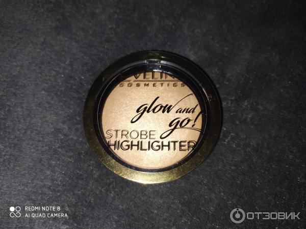 Запеченный хайлайтер Eveline GLOW AND GO! Strobe Highlighter фото