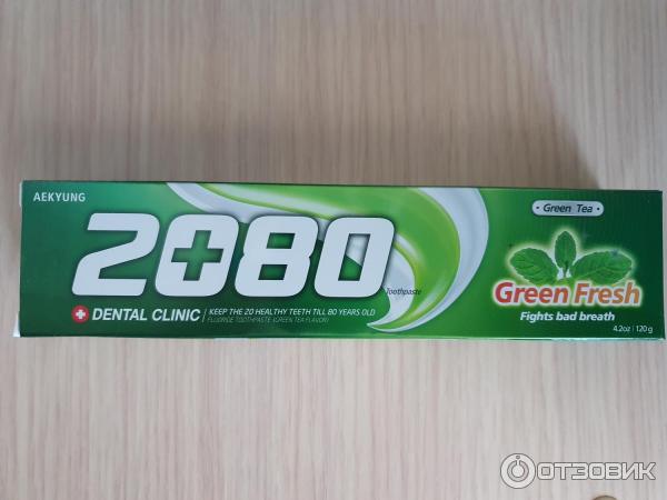 Зубная паста Dental Clinic 2080 Green Fresh фото