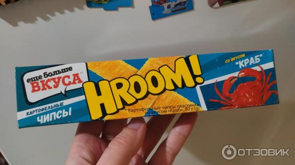 Чипсы картофельные HROOM! фото