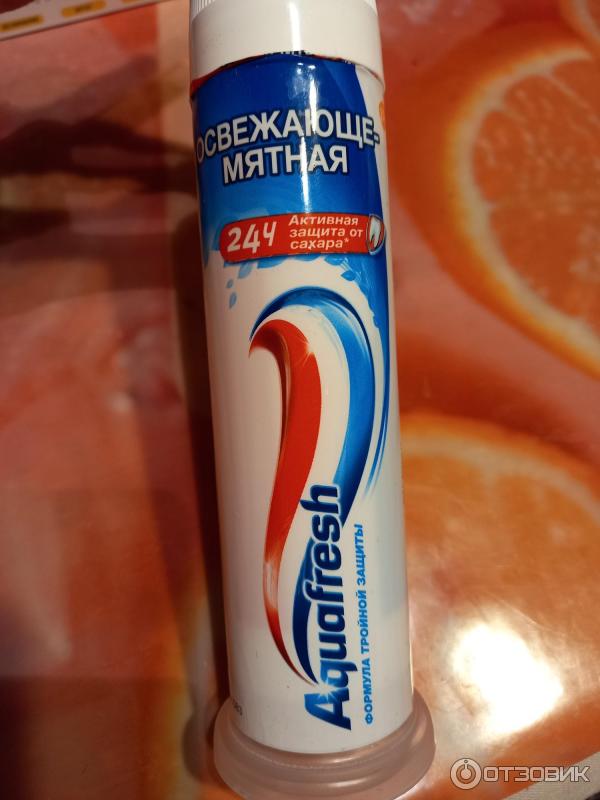 Зубная паста Aquafresh освежающе-мятная фото