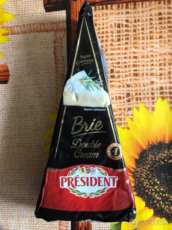 Сыр President Brie Double Cream фото