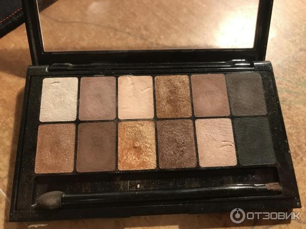 Палетка теней Maybelline The Nudes eyeshadow palette фото