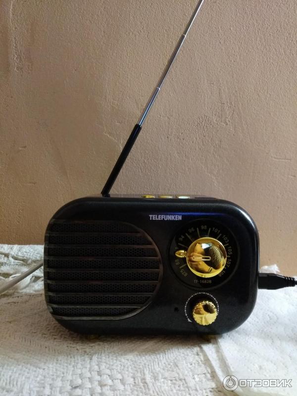 Отзыв о Радиоприемник Telefunken TF-1682 | Очень приятный приёмничек
