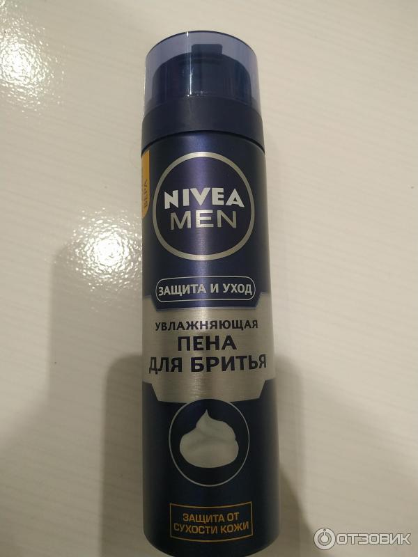 Пена для бритья Nivea Man Защита от сухости кожи