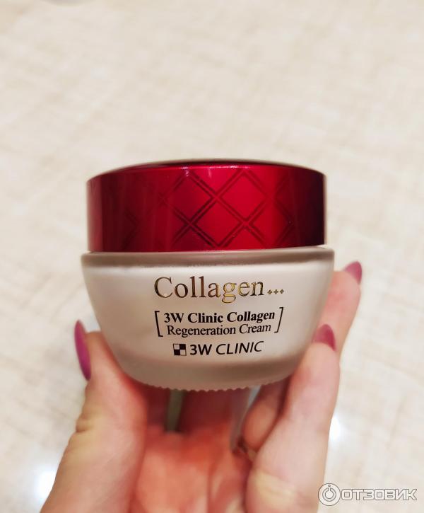 Крем для лица 3W Clinic Collagen Regeneration Cream фото