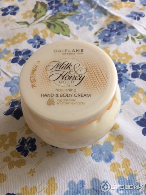 Крем для тела Oriflame Milk&Honey Gold фото