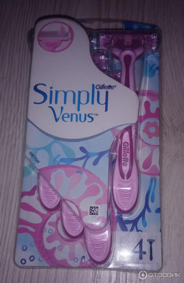 Бритвенный станок Gillette Simply Venus 3 фото