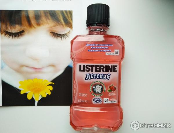 Ополаскиватель для полости рта Listerine Детский фото