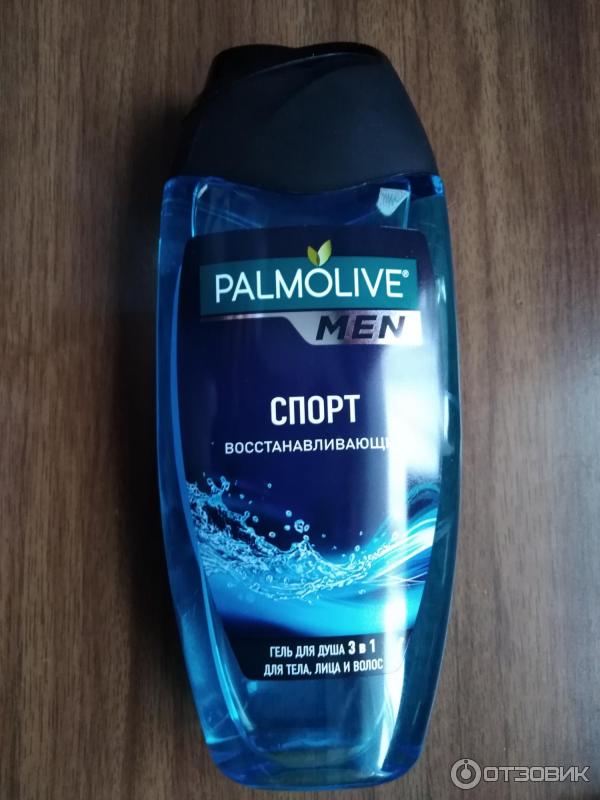 Гель для душа Palmolive Men Спорт восстанавливающий 3 в 1 фото