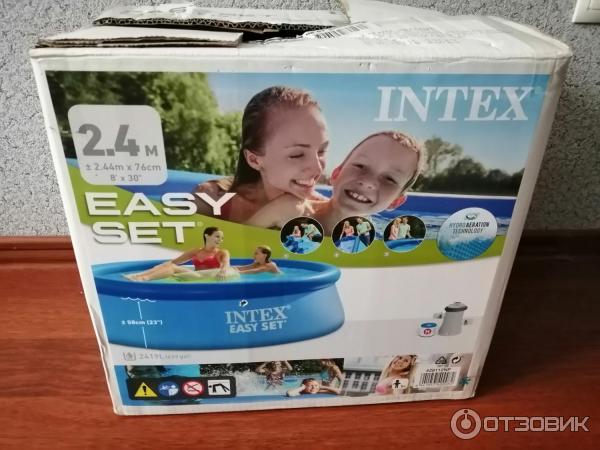 Бассейн Intex круглый Easy Set 244 х 76 см фото