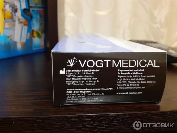 Одноразовый стерильный шприц 5 млл Vogt medical фото