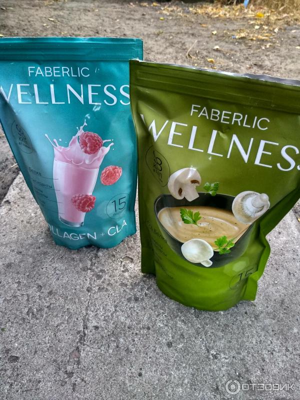 Сухая смесь для приготовления молочного коктейля Faberlic Wellness фото