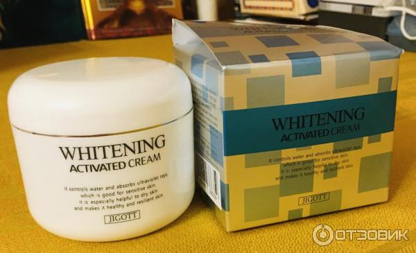 Отбеливающий крем для лица Jigott Whitening Activated Cream фото