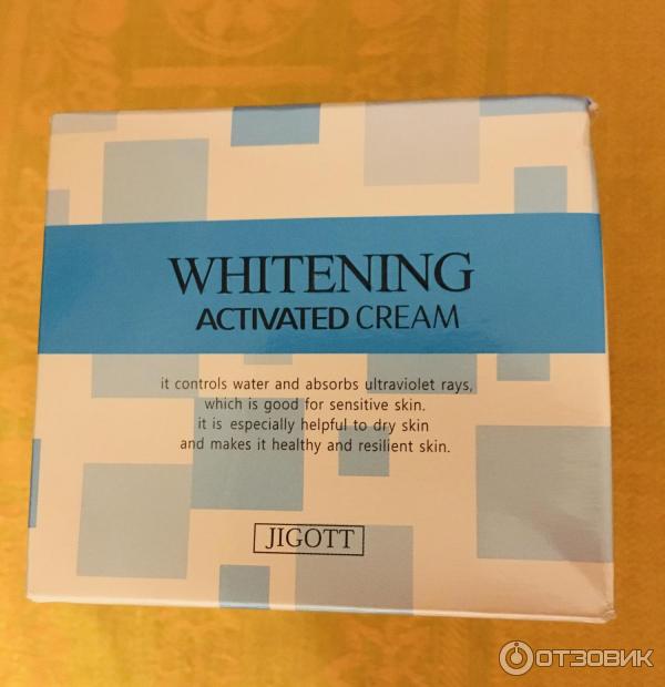 Отбеливающий крем для лица Jigott Whitening Activated Cream фото