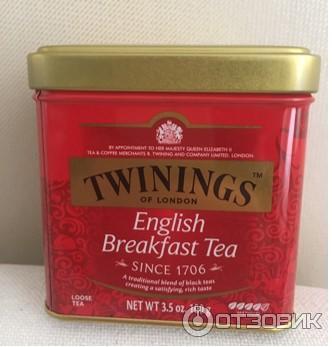 Чай Twinings English Breakfast Tea фото