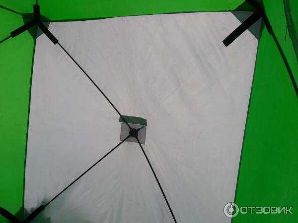 Обзор палатка КУБ зимний (способ фиксации) - YouTube