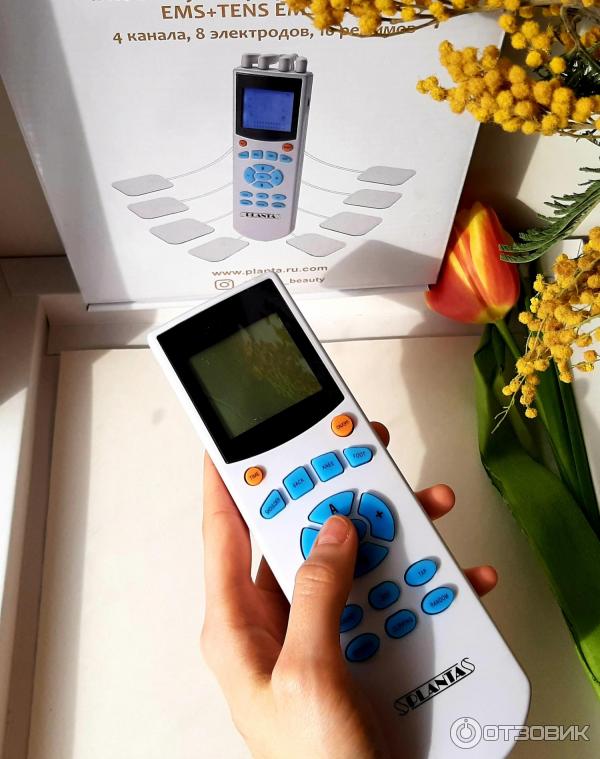 Отзыв о Миостимулятор тренажер мышц Planta EMS+TENS EMS-200 | Прощай ...