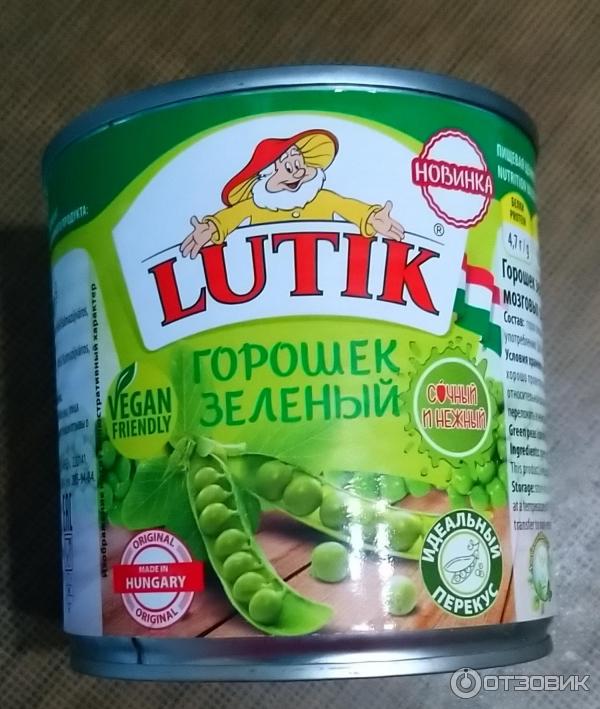 Горошек зеленый Lutik фото