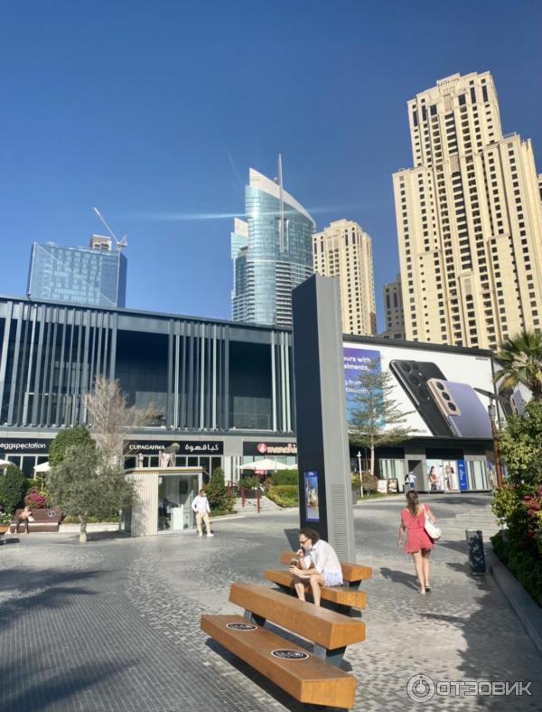 Пляж Dubai Marina beach (ОАЭ, Дубай) фото