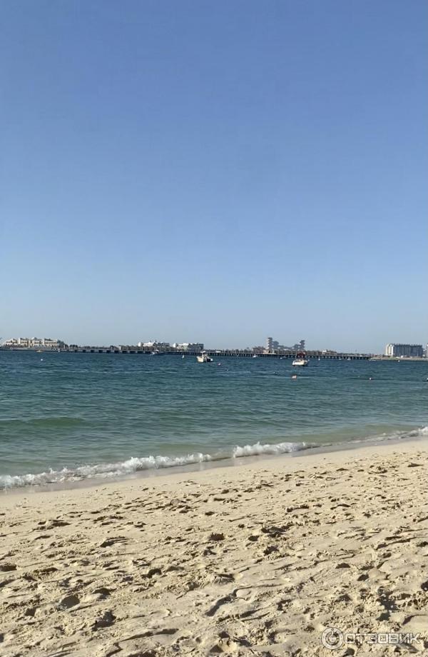 Пляж Dubai Marina beach (ОАЭ, Дубай) фото