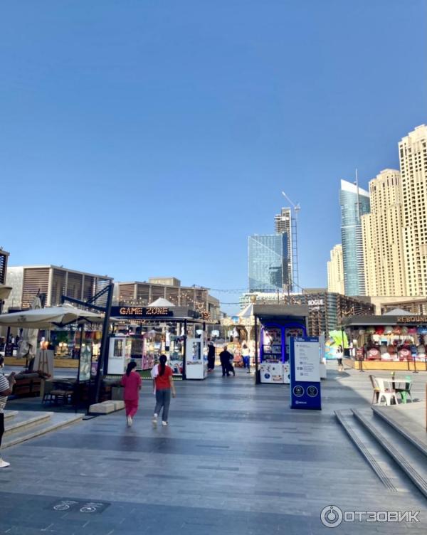 Пляж Dubai Marina beach (ОАЭ, Дубай) фото