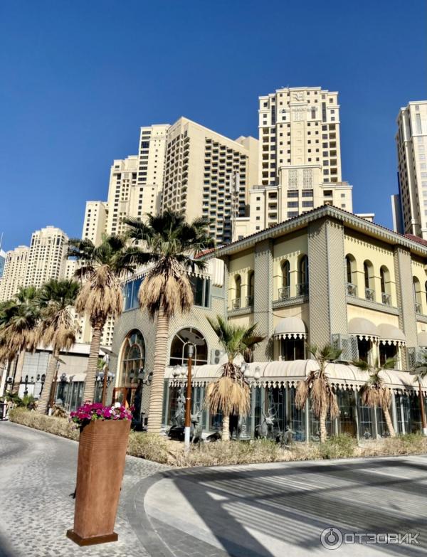 Пляж Dubai Marina beach (ОАЭ, Дубай) фото