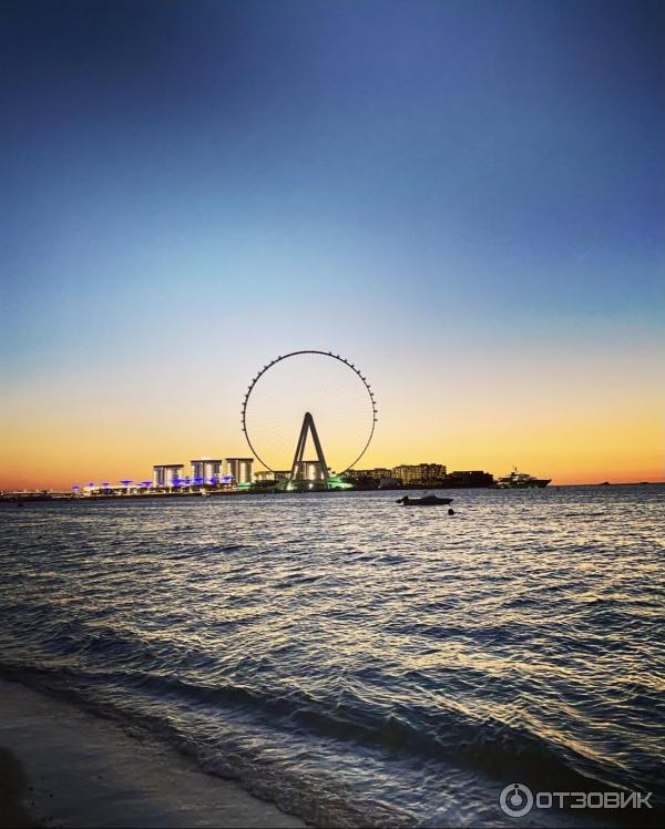 Пляж Dubai Marina beach (ОАЭ, Дубай) фото