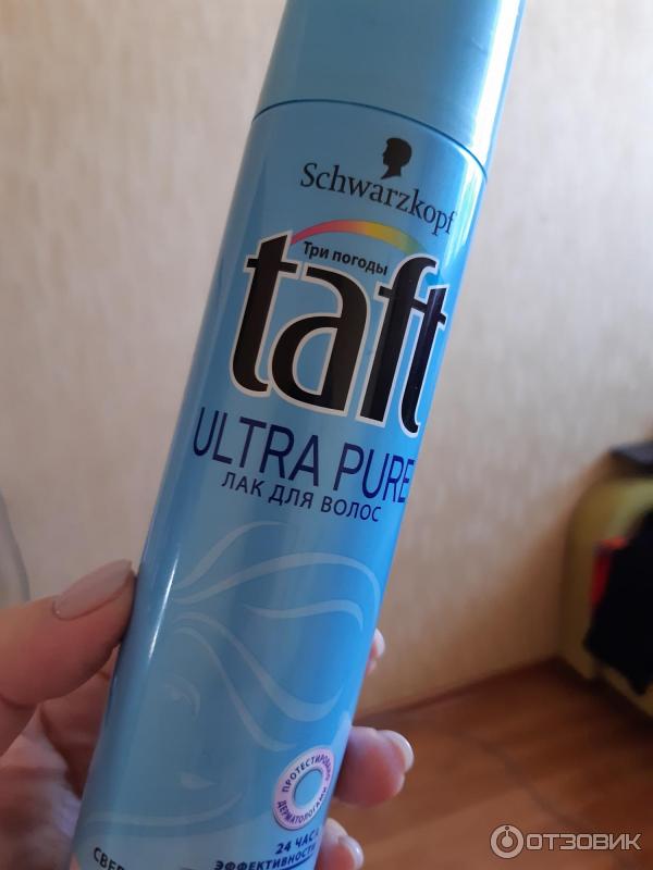 Лак для волос Taft Ultra Pure фото